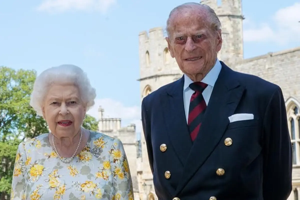 Príncipe Philip e rainha Elizabeth em 2019