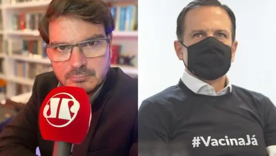 João Doria discute ao vivo com Rodrigo Constantino; assista