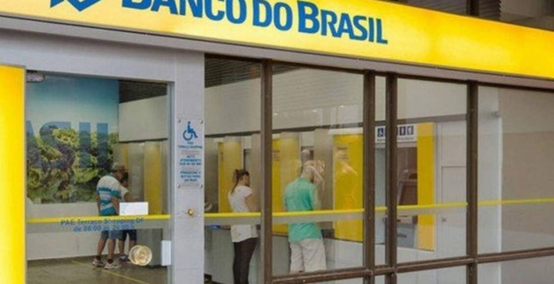 imagem mostra fachada do banco do brasil