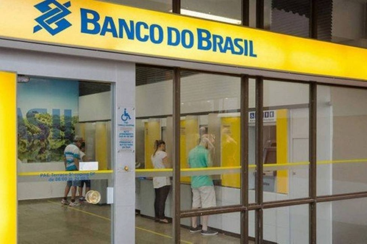 imagem mostra fachada do banco do brasil