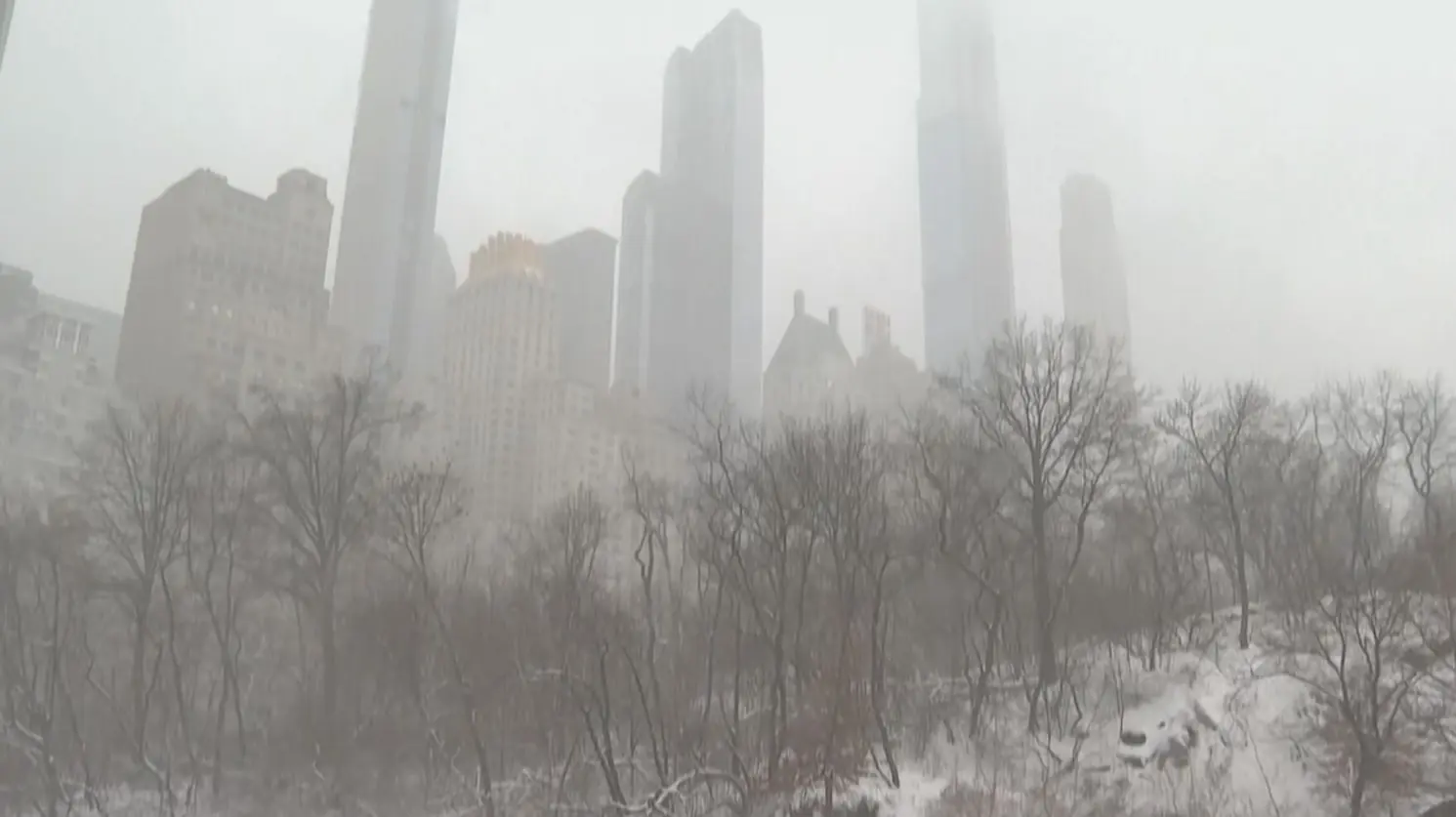 tempestade de neve nova york