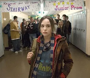 Imagem do ator Elliot Page como Juno