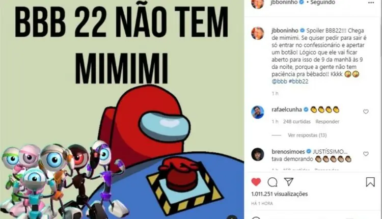 Boninho fala sobre BBB22