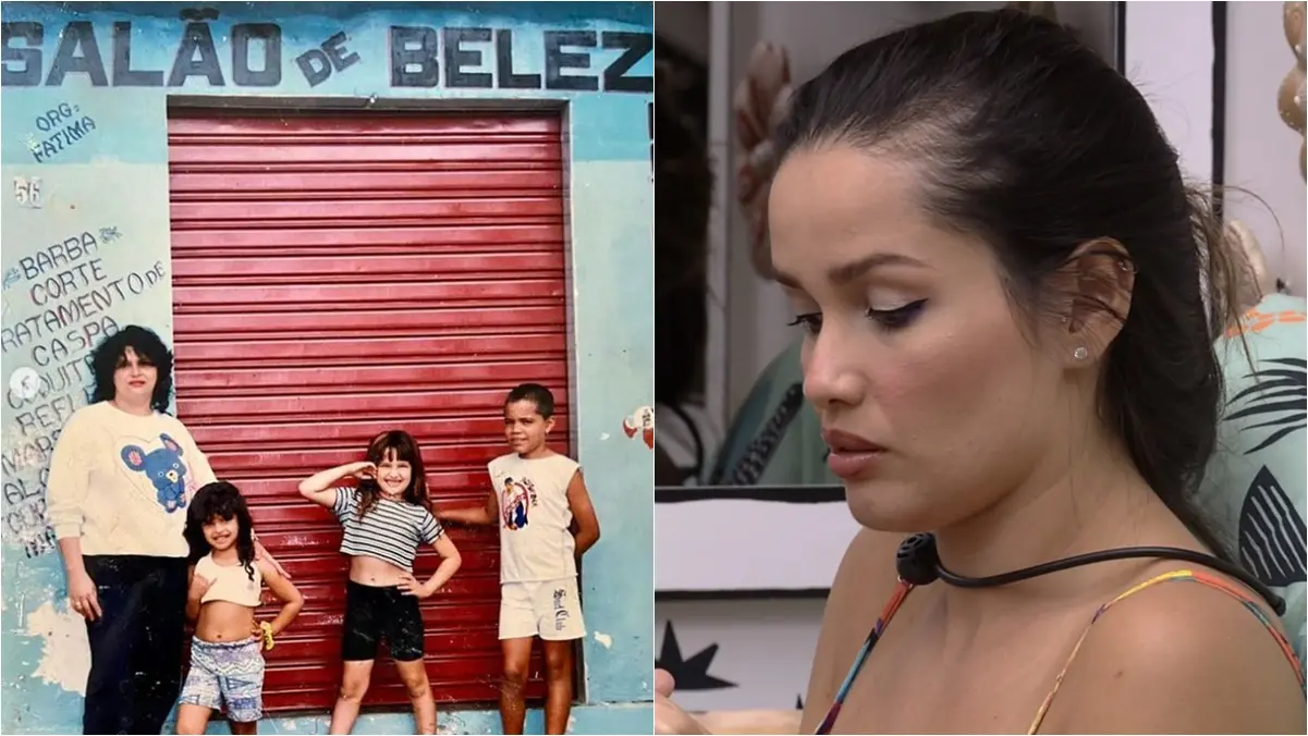 Juliette, participante do BBB21, sua mãe e irmãos