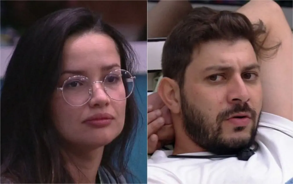 Caio e Juliette BBB21