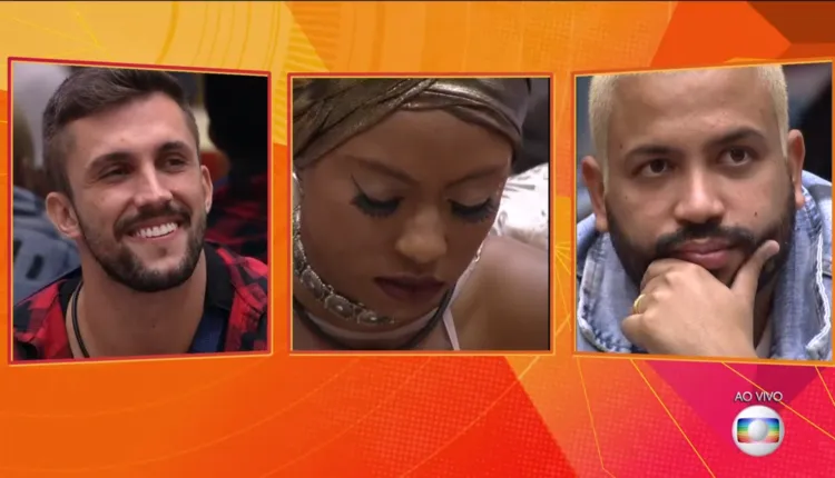 Arthur, Lumena e Projota BBB21