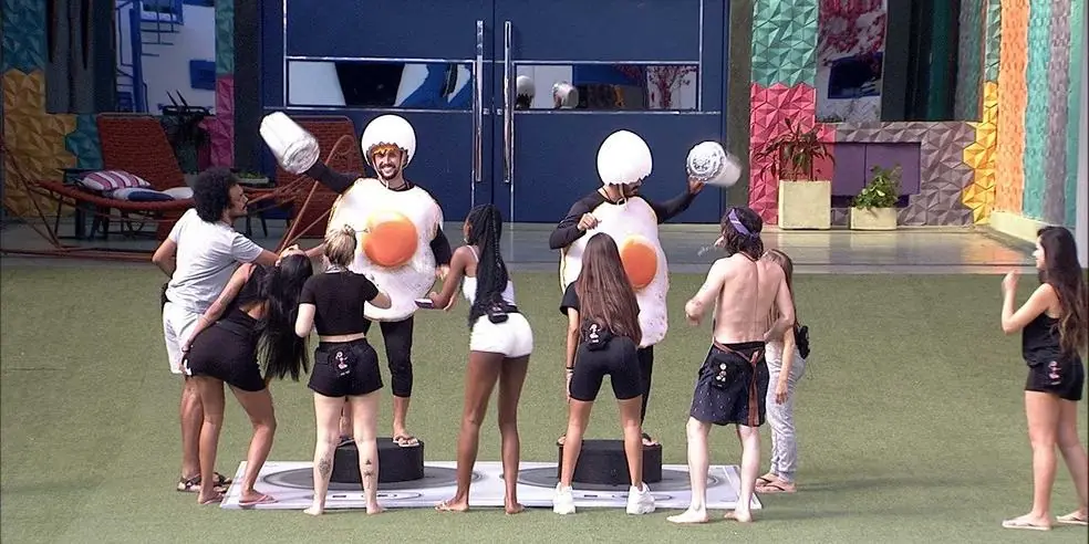 Arthur e Rodolffo no monstro - BBB21