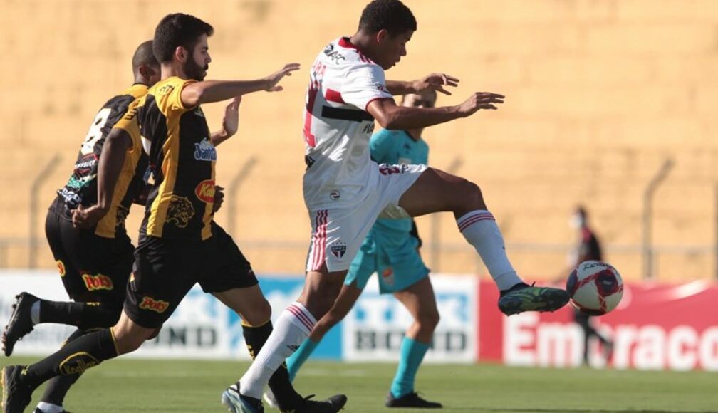 Quanto ficou o jogo do São Paulo