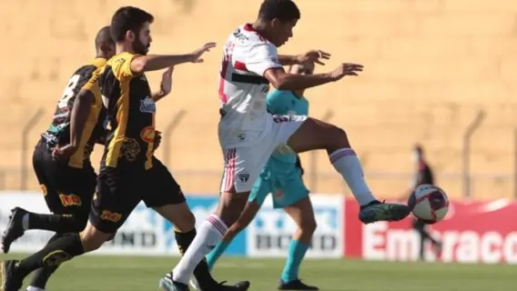 Quanto ficou o jogo do São Paulo contra o Novorizontino