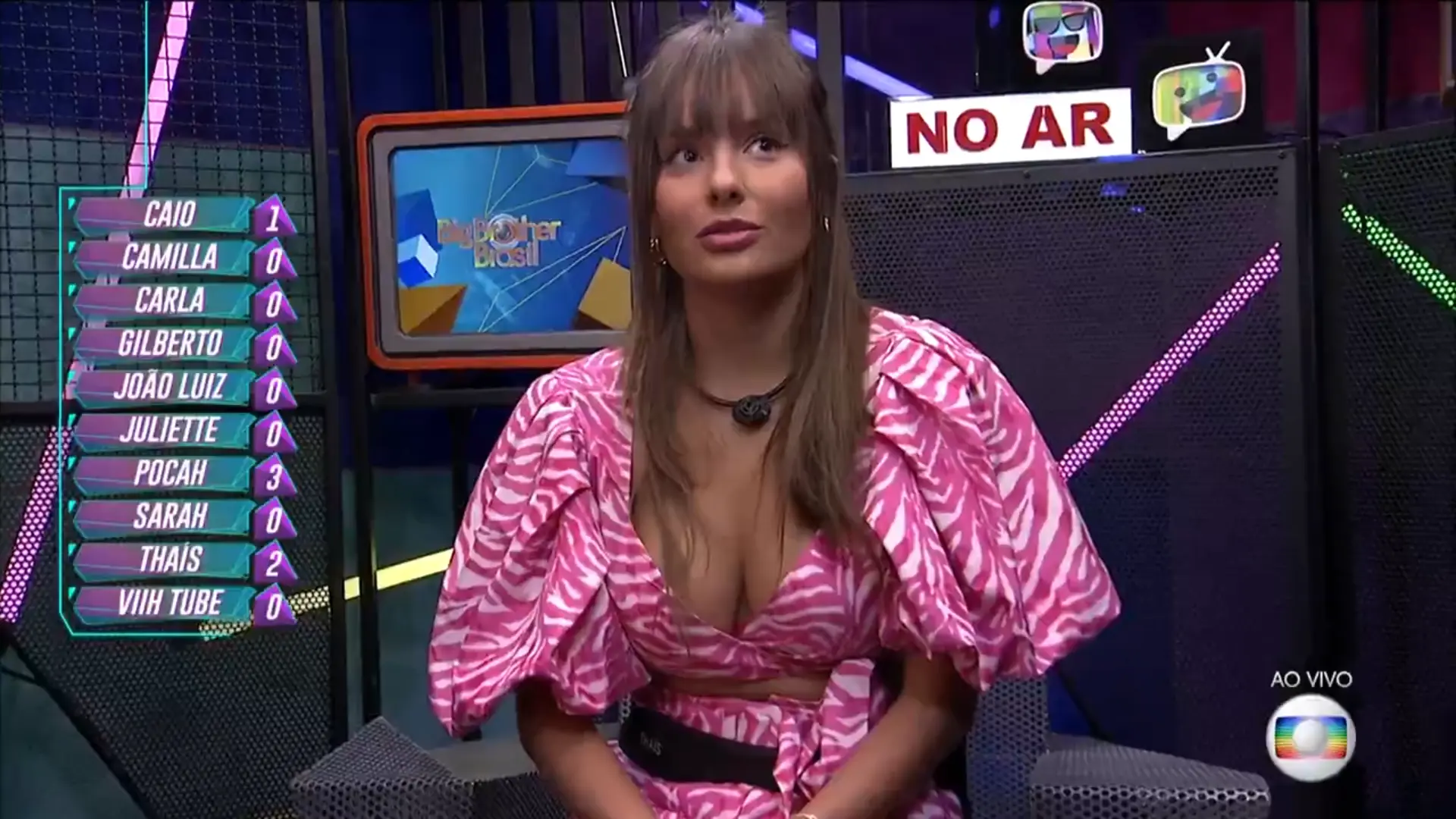 Thaís no confessionário do BBB21 - BBB21 votar paredão 