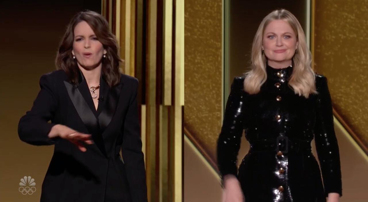 Tina Fey e Amy Poehler - Globo de Ouro