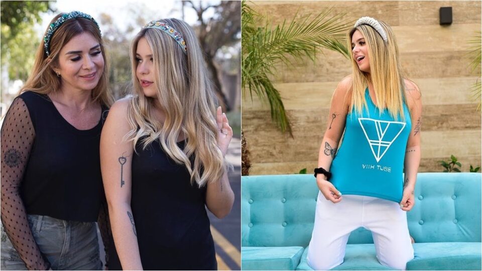 Viviane Tube e Viih Tube do BBB21