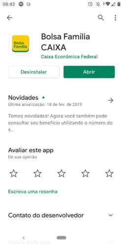 Aplicativo Bolsa Família