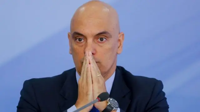Imagem do ministro Alexandre de Moraes
