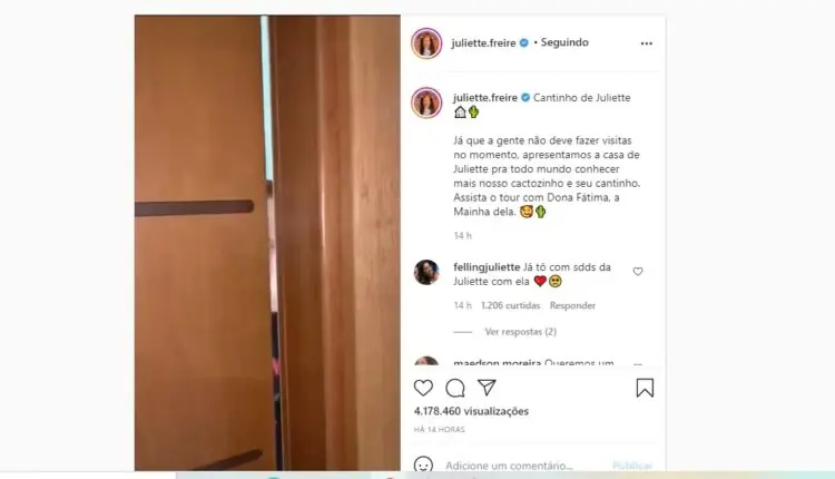 Instagram Juliette BBB21