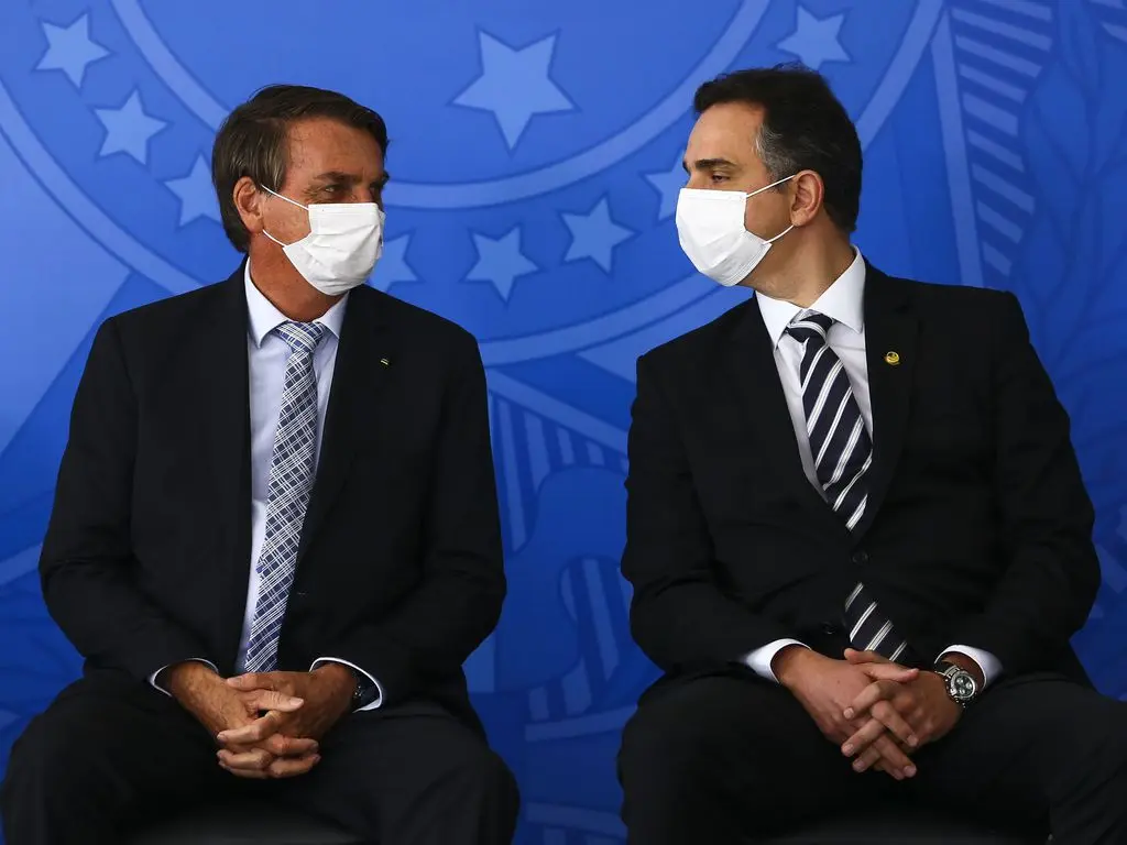Bolsonaro e Pacheco