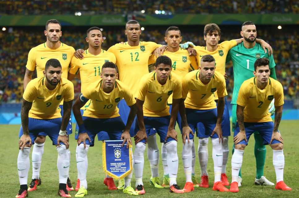 Seleção Brasileira é a atual medalhista de ouro do futebol das Olimpíadas
