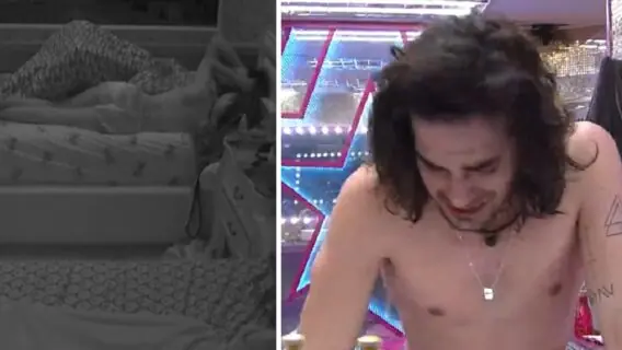 BBB21: Fiuk chora depois de ir para edredom com Thaís