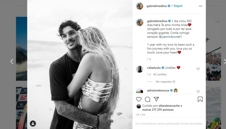 Gabriel Medina Instagram