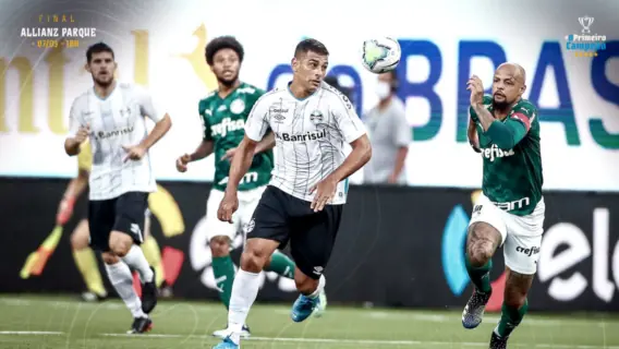 Palmeiras vence Grêmio por 2 a 0 e é campeão da Copa do Brasil