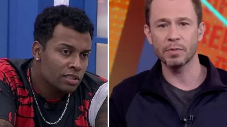 BBB21: Nego Di ofende e ameaça Tiago Leifert no Instagram