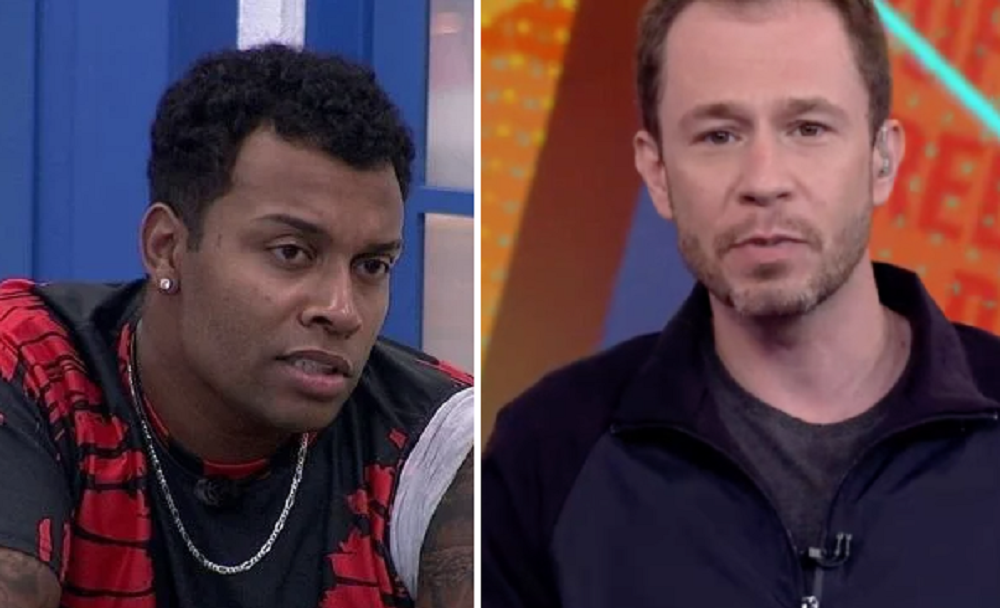 Nego Di e Tiago Leifert do BBB21