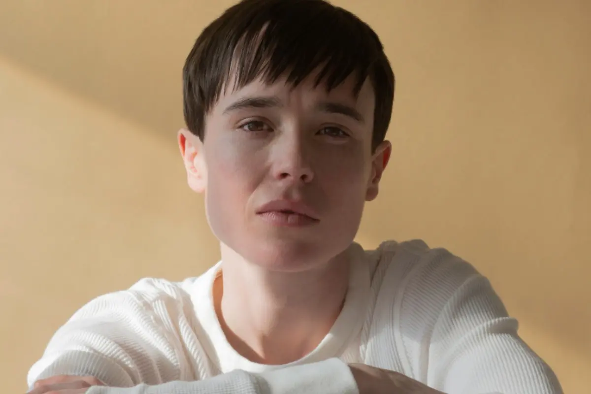 Imagem do ator Elliot Page