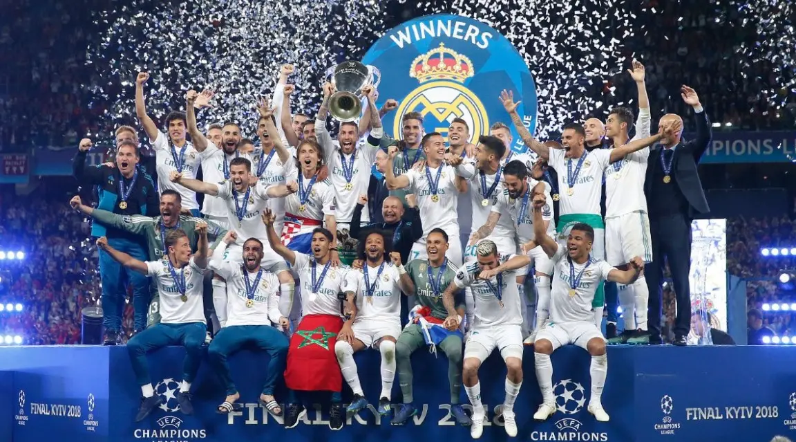 Real Madrid maior campeão da Champions League