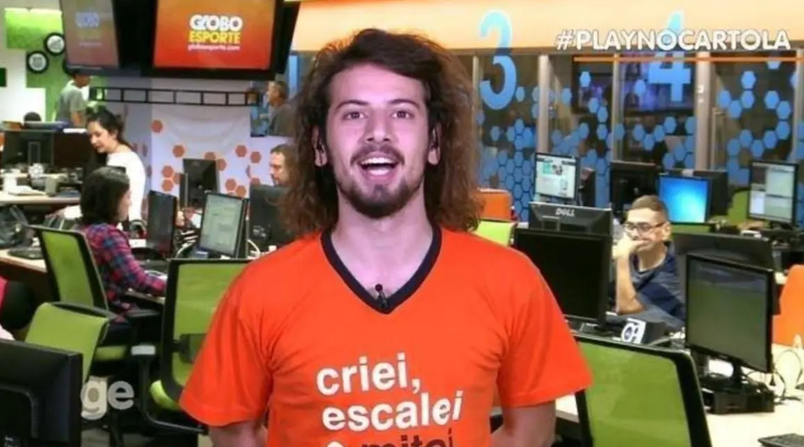 Sucesso de Cartolouco levou o jornalista a ganhar o prêmio de Revelação da Mídia Esportiva