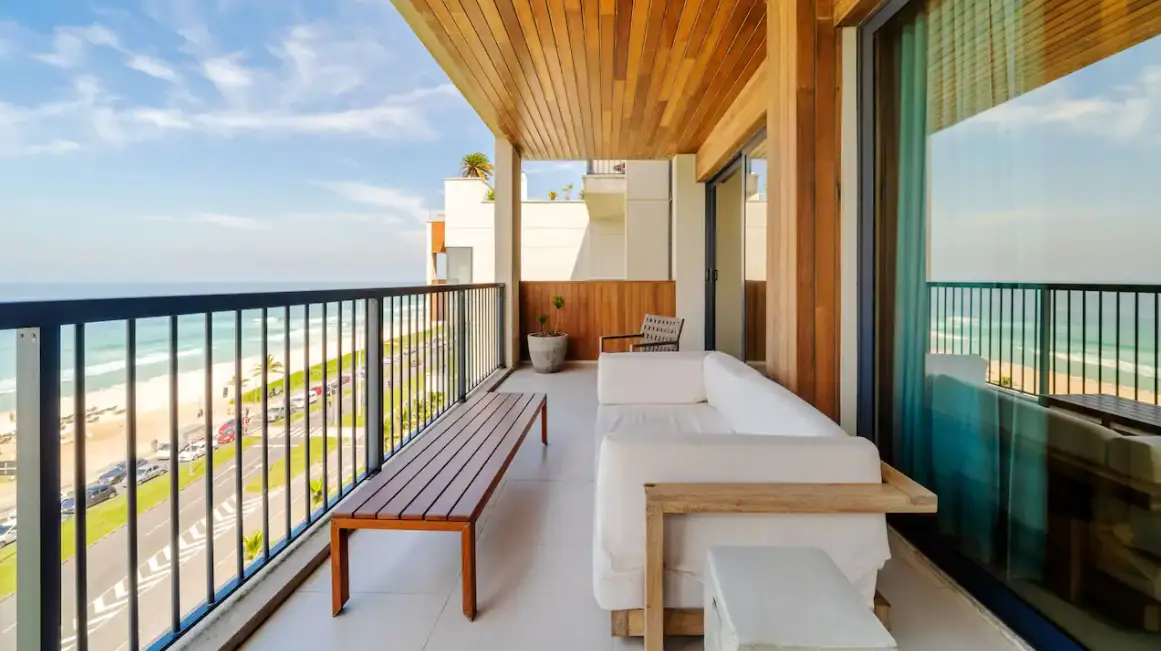 Imagem da varanda do hotel em que Adriano Imperador está hospedado (Foto: Reprodução/Hyatt.com)