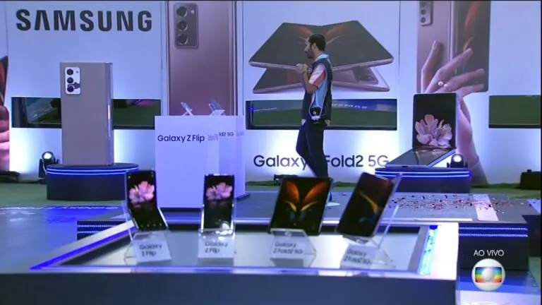 BBB21: saiba o preço do Samsung Z Flip, celular usado em prova do líder