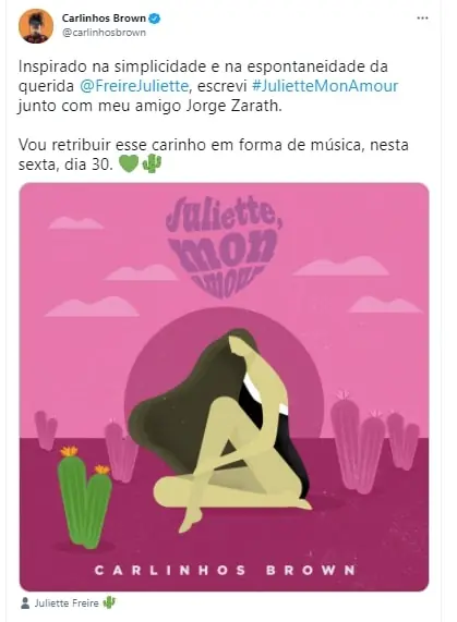 Juliette músicas BBB21