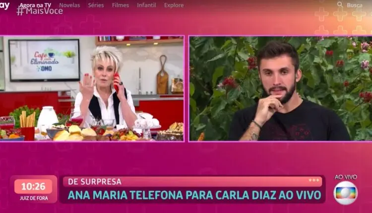 Apresentadora do Mais Você e eliminado do BBB