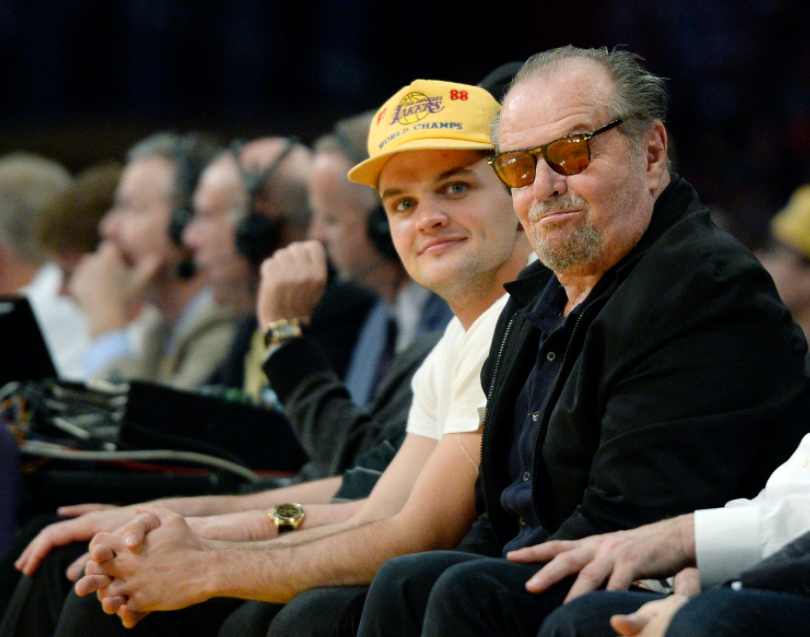 Jack Nicholson é um dos famosos que estão na sempre na torcida pelo Lakers na NBA
