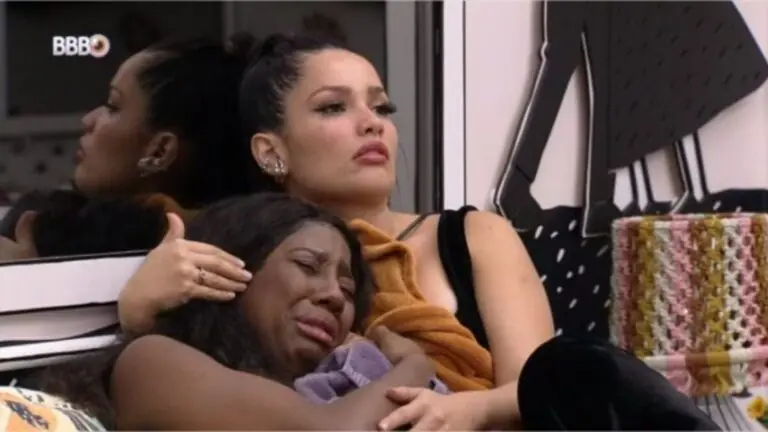 BBB21: Camilla de Lucas chora após levar invertida de Tiago Leifert