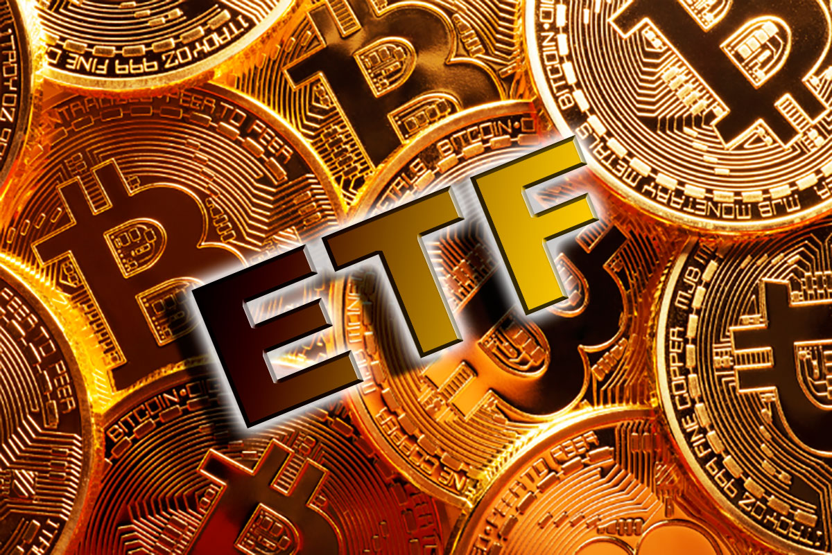 matéria fala sobre o lançamento pelos EUA de ETF de empresas de criptoativos