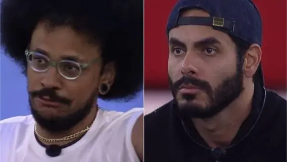 BBB21: João Luiz e Rodolffo conversam após jogo da discórdia
