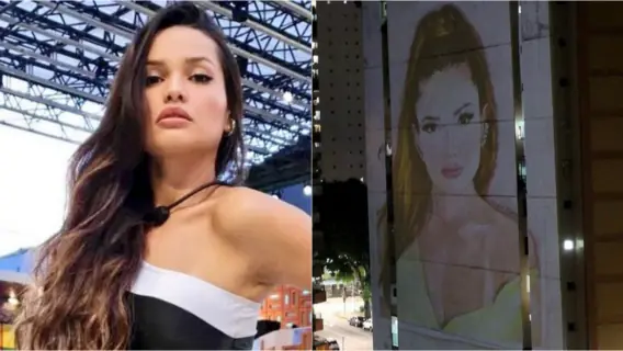 BBB21: Juliette ganha projeção em prédio de Belém; assista