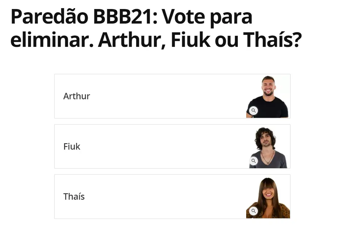 Enquete BBB UOL