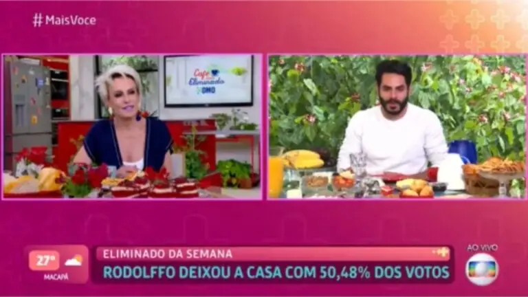 Rodolffo na Ana Maria: cantor pede desculpas por fala racista