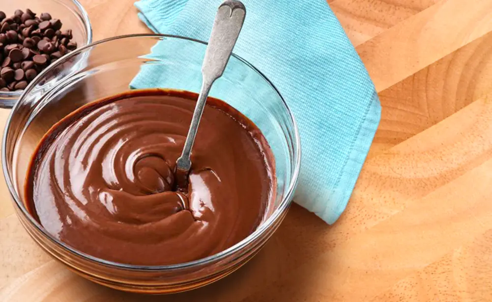 receita com chocolate