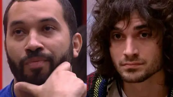 VÍDEO BBB21: Fiuk e Gil pulam pelados em piscina após paredão