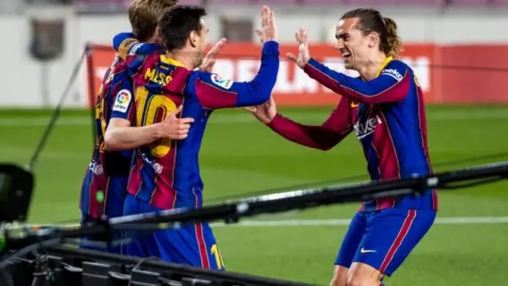 Com dois gols de Messi, Barcelona goleia Getafe no Espanhol