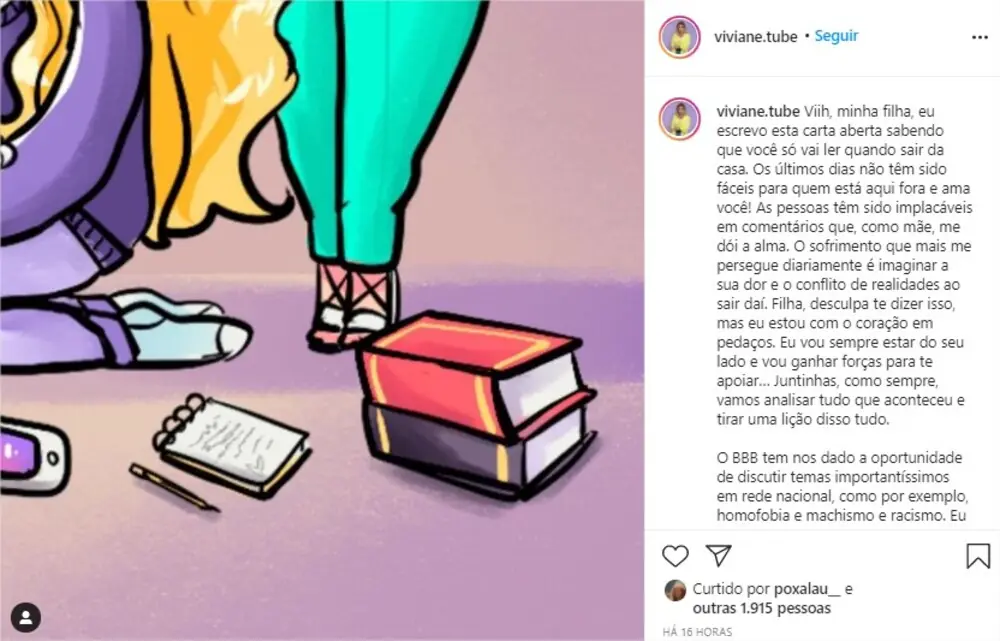 mãe de Viih Tube bbb21