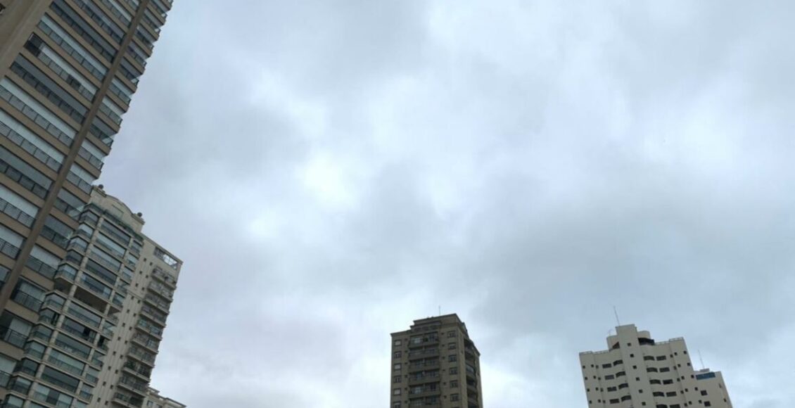 imagem sobre a previsão do tempo e frente fria em sp