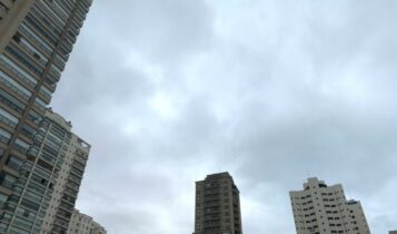 imagem sobre a previsão do tempo e frente fria em sp