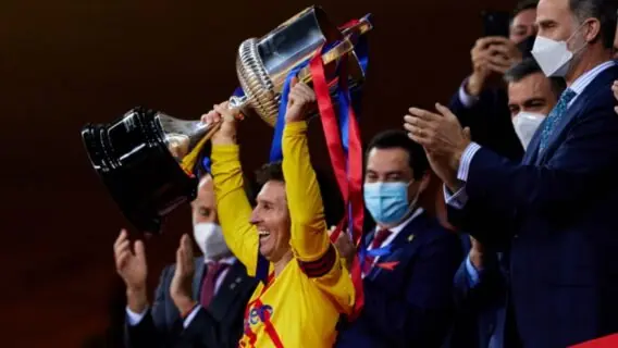 Com Messi, Barcelona atropela Bilbao e é campeão da Copa do Rei