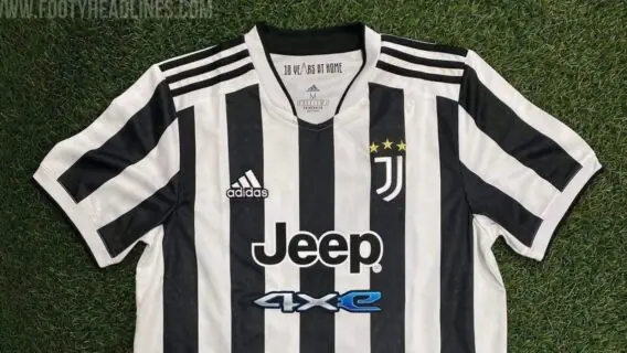 Juventus tem nova camisa principal para 2021/22 vazada na internet