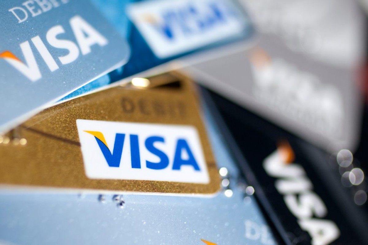 Visa bem posicionada em criptomoedas