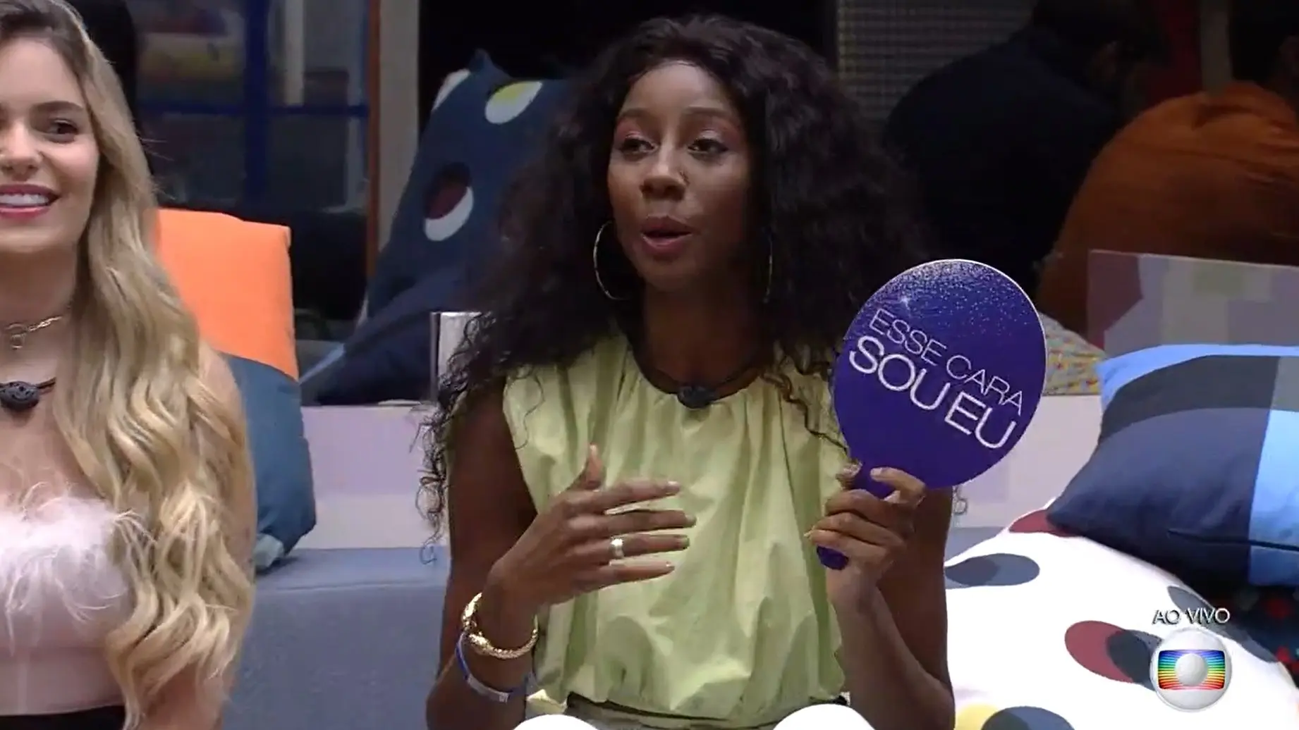 Camilla de Lucas no jogo da discórdia BBB21